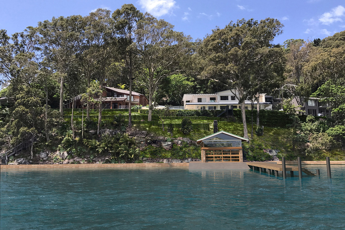 Clareville_ Boatshed-03 Proposed V2