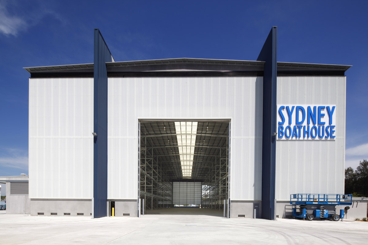 Sydney Boathouse -Front On