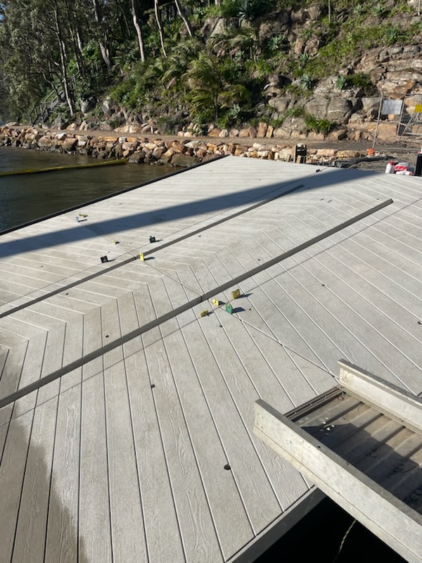 Pre-fabricated concrete slab boat ramp